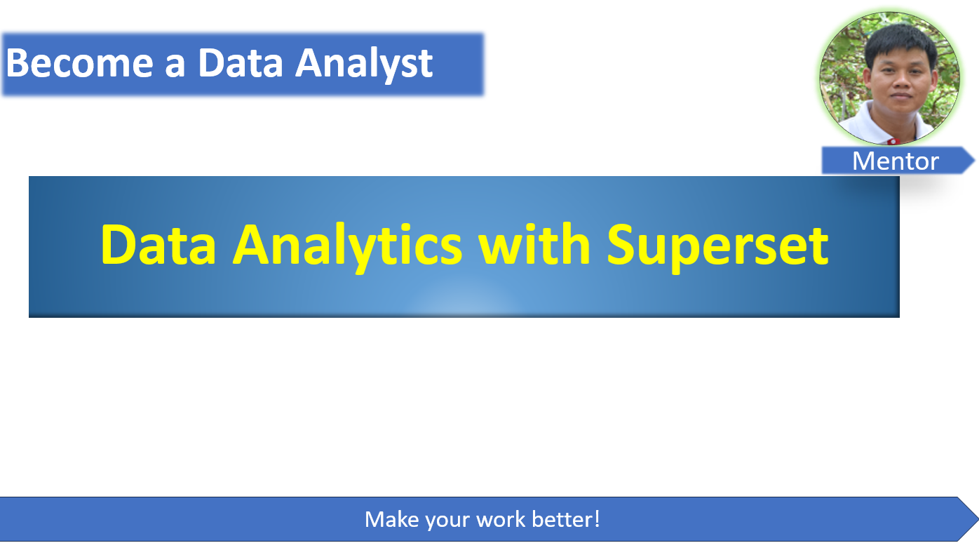 Data Analytics with Superset